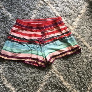 LOFT Multi-color Flowy Shorts